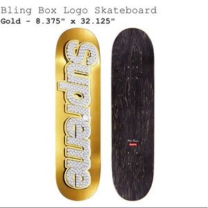 Supreme Skateboard Bling box